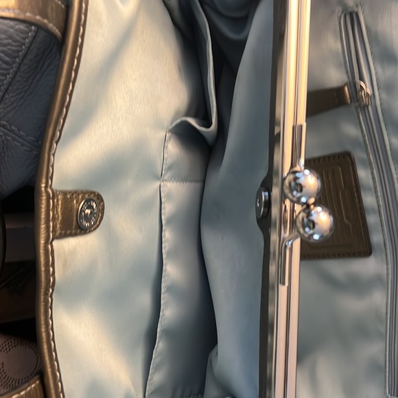 Coach Metallic Shoulder Bag - Picture 12 of 13